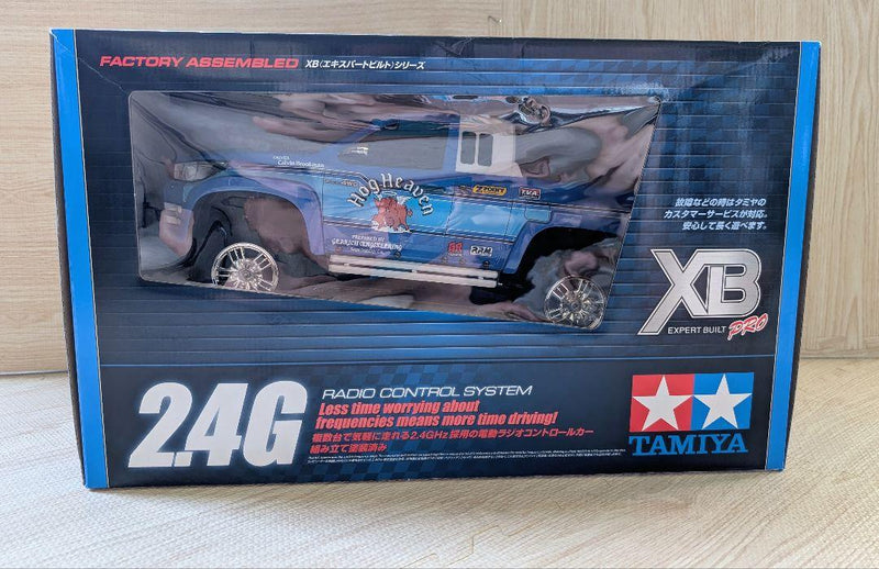 Load image into Gallery viewer, Used Tamiya Hilux Extra Cab CC-01 XB with LED Full Set Lightly Used Indoor