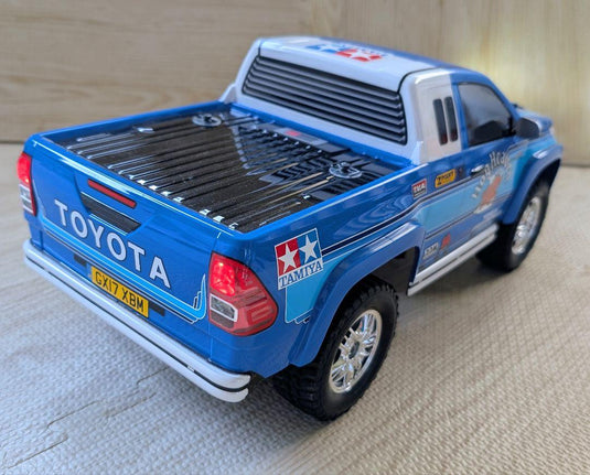 Used Tamiya Hilux Extra Cab CC-01 XB with LED Full Set Lightly Used Indoor