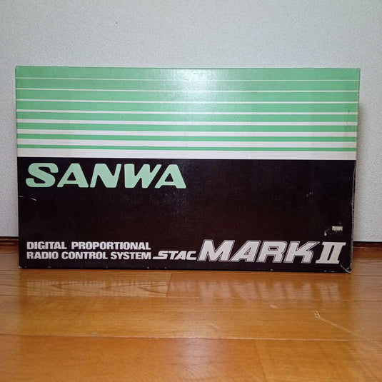 Used Sanwa STAC MARK2 4B 4-Channel 3-Servo Radio Control System Unused in Box