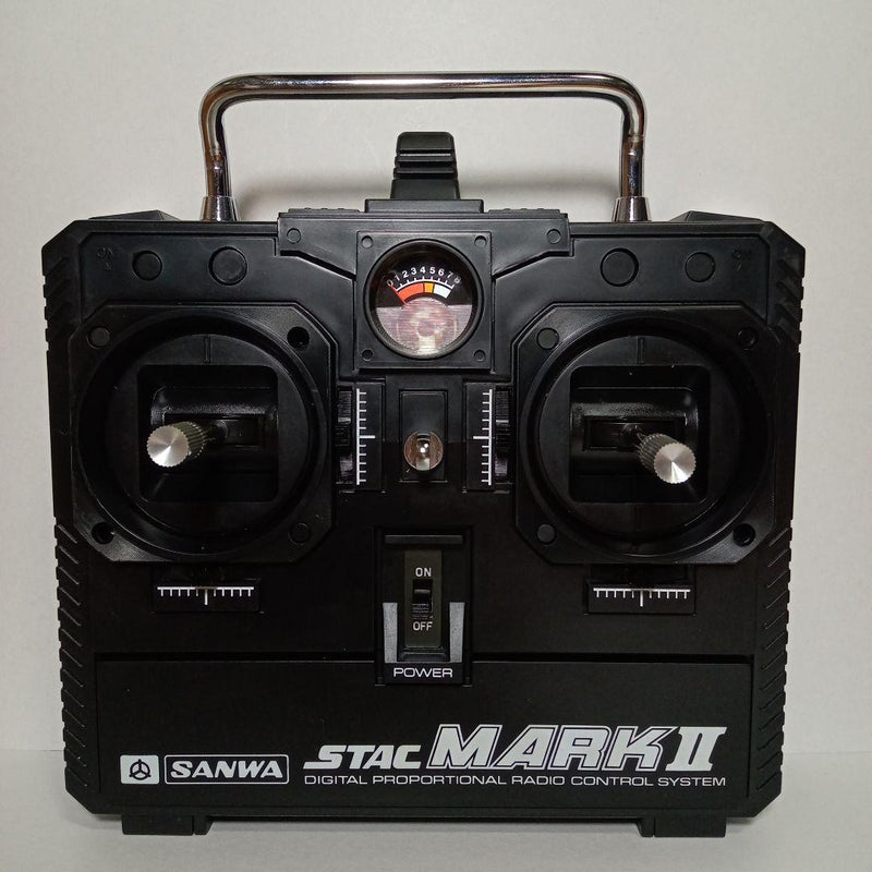 Load image into Gallery viewer, Used Sanwa STAC MARK2 4B 4-Channel 3-Servo Radio Control System Unused in Box