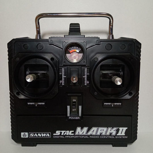 Used Sanwa STAC MARK2 4B 4-Channel 3-Servo Radio Control System Unused in Box