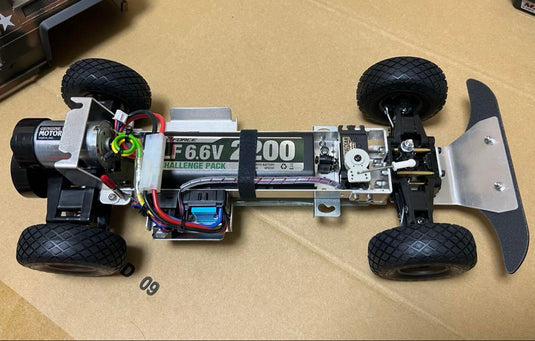 Used Tamiya Combat Buggy Re-release Assembled Set with Sanwa Electronics