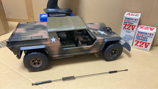 Used Tamiya Combat Buggy Re-release Assembled Set with Sanwa Electronics