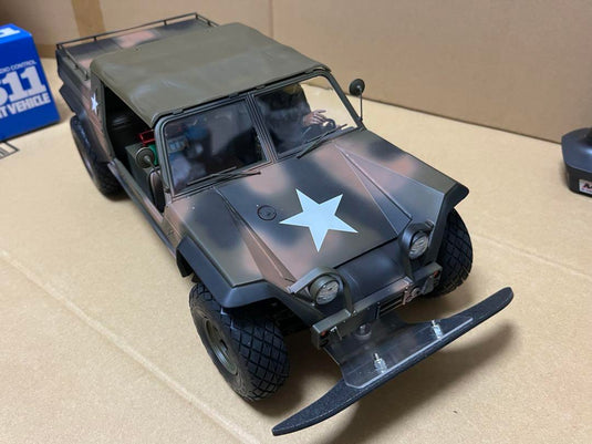 Used Tamiya Combat Buggy Re-release Assembled Set with Sanwa Electronics