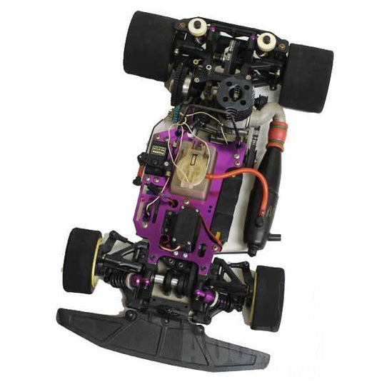 Used Mugen K2-X Vintage Engine Racing RC Car Assembled