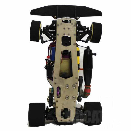 Used Mugen K2-X Vintage Engine Racing RC Car Assembled