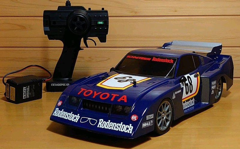 Chargez l'image dans la visionneuse de la galerie, Used Tamiya Toyota Celica LB Turbo Gr.5 Body with TT-01E Chassis Set Used