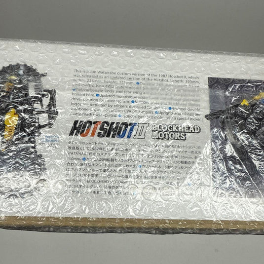 Used Tamiya Hotshot 2 Blockhead Motors Unopened Kit Signed by Jun Watanabe