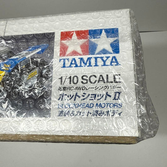 Used Tamiya Hotshot 2 Blockhead Motors Unopened Kit Signed by Jun Watanabe