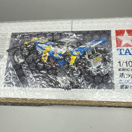 Used Tamiya Hotshot 2 Blockhead Motors Unopened Kit Signed by Jun Watanabe