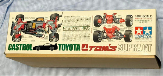 Used Tamiya Castrol Toyota Tom's Supra 1/10 TA02W Chassis Kit Unused