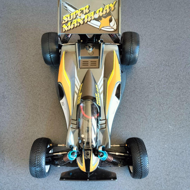 Chargez l'image dans la visionneuse de la galerie, Used Tamiya Manta Ray Custom Top Force Conversion Chassis Unused