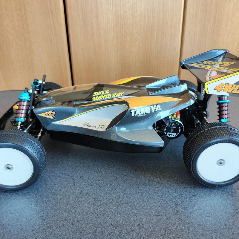 Chargez l'image dans la visionneuse de la galerie, Used Tamiya Manta Ray Custom Top Force Conversion Chassis Unused