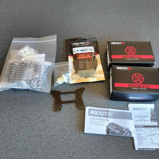 Used Tamiya Manta Ray Custom Top Force Conversion Chassis Unused