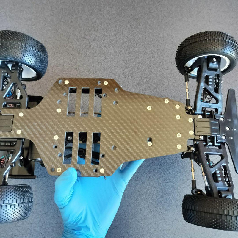 Chargez l'image dans la visionneuse de la galerie, Used Tamiya Manta Ray Custom Top Force Conversion Chassis Unused