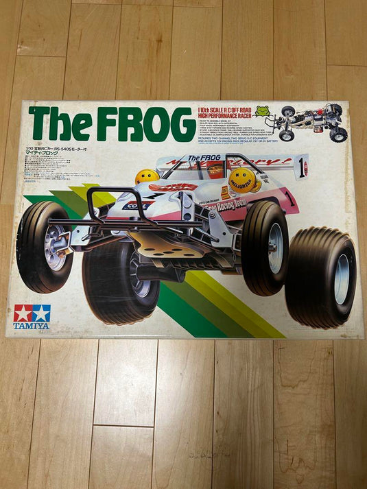 Used Tamiya 1/10 The Mighty Frog RC Kit 1983 Vintage Unassembled