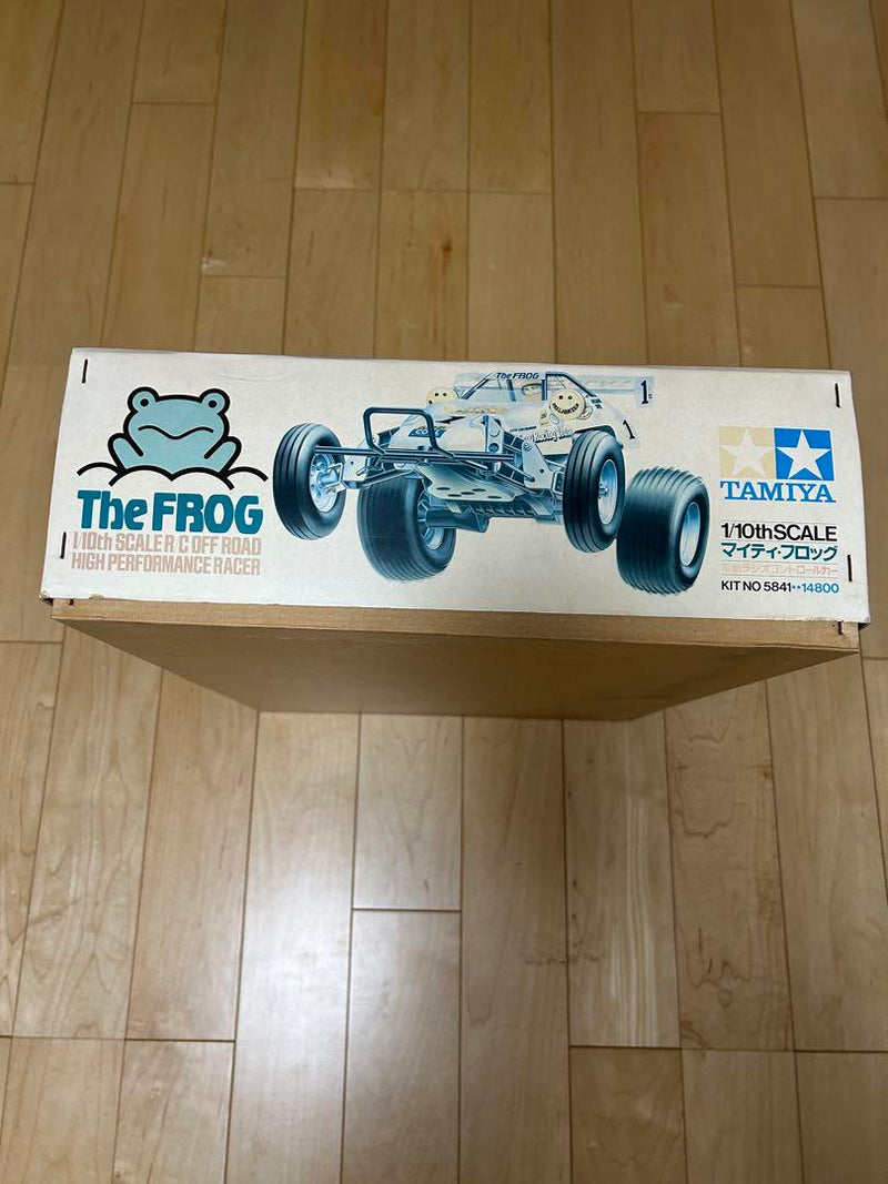 Load image into Gallery viewer, Used Tamiya 1/10 The Mighty Frog RC Kit 1983 Vintage Unassembled