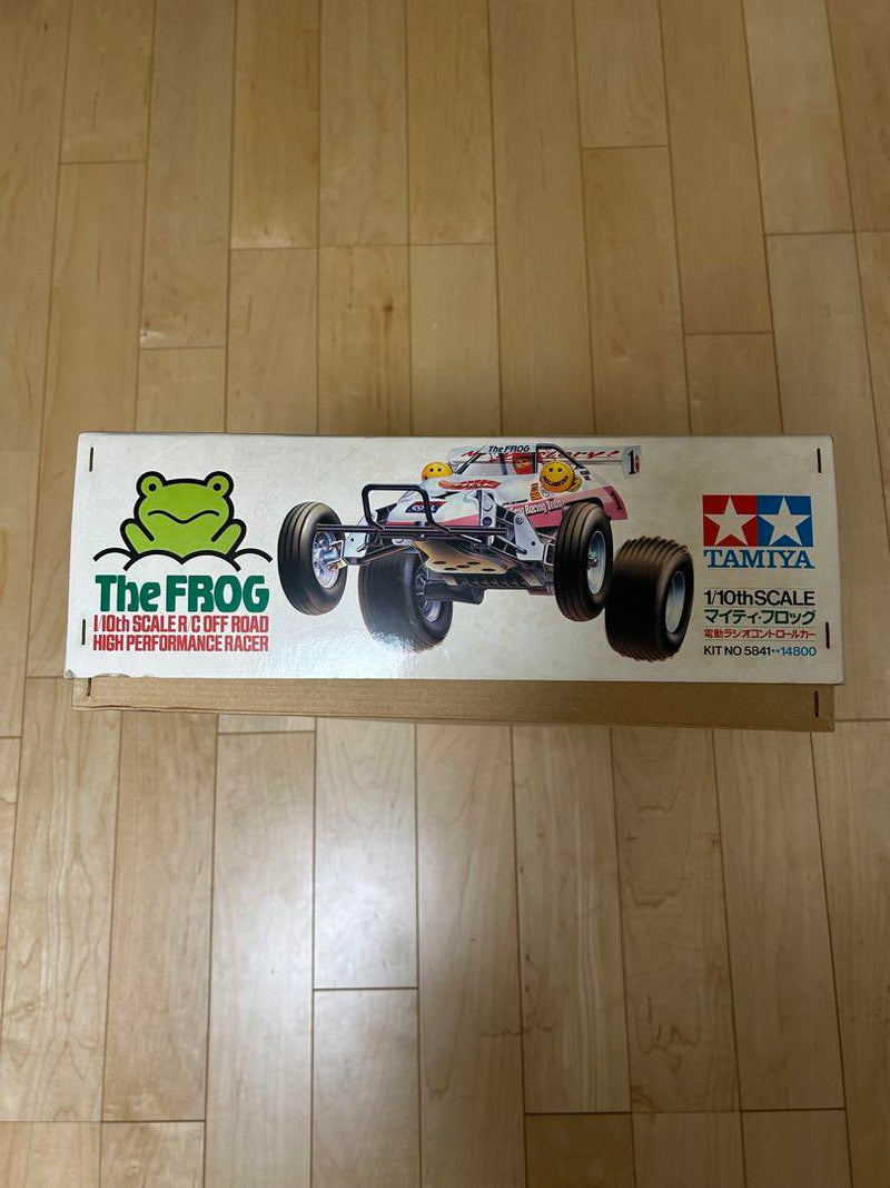 Load image into Gallery viewer, Used Tamiya 1/10 The Mighty Frog RC Kit 1983 Vintage Unassembled