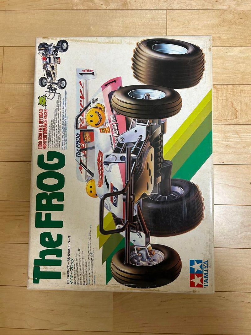 Load image into Gallery viewer, Used Tamiya 1/10 The Mighty Frog RC Kit 1983 Vintage Unassembled