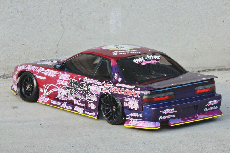 Laden Sie das Bild in Galerie -Viewer, ABC Hobby S13 Silvia with Addiction BN Aero Body Unused w/ Light Parts - Used