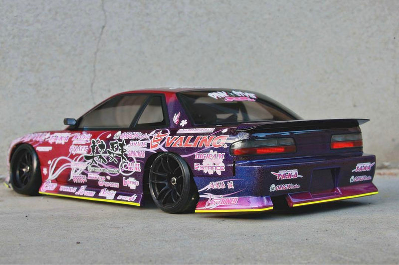 Laden Sie das Bild in Galerie -Viewer, ABC Hobby S13 Silvia with Addiction BN Aero Body Unused w/ Light Parts - Used