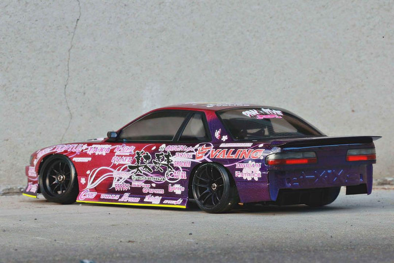 Laden Sie das Bild in Galerie -Viewer, ABC Hobby S13 Silvia with Addiction BN Aero Body Unused w/ Light Parts - Used