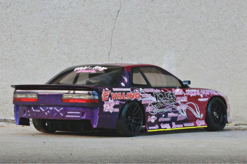 Laden Sie das Bild in Galerie -Viewer, ABC Hobby S13 Silvia with Addiction BN Aero Body Unused w/ Light Parts - Used