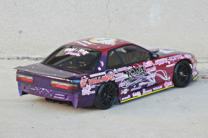 Laden Sie das Bild in Galerie -Viewer, ABC Hobby S13 Silvia with Addiction BN Aero Body Unused w/ Light Parts - Used