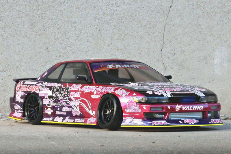 Laden Sie das Bild in Galerie -Viewer, ABC Hobby S13 Silvia with Addiction BN Aero Body Unused w/ Light Parts - Used