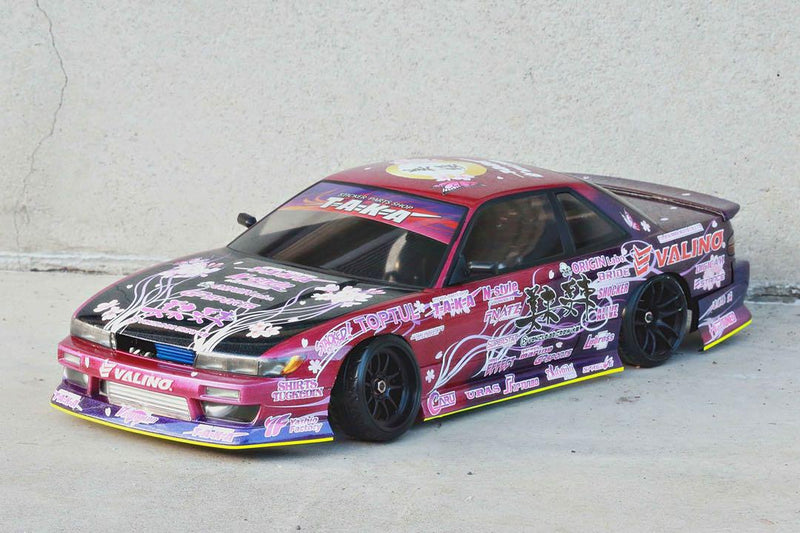 Laden Sie das Bild in Galerie -Viewer, ABC Hobby S13 Silvia with Addiction BN Aero Body Unused w/ Light Parts - Used