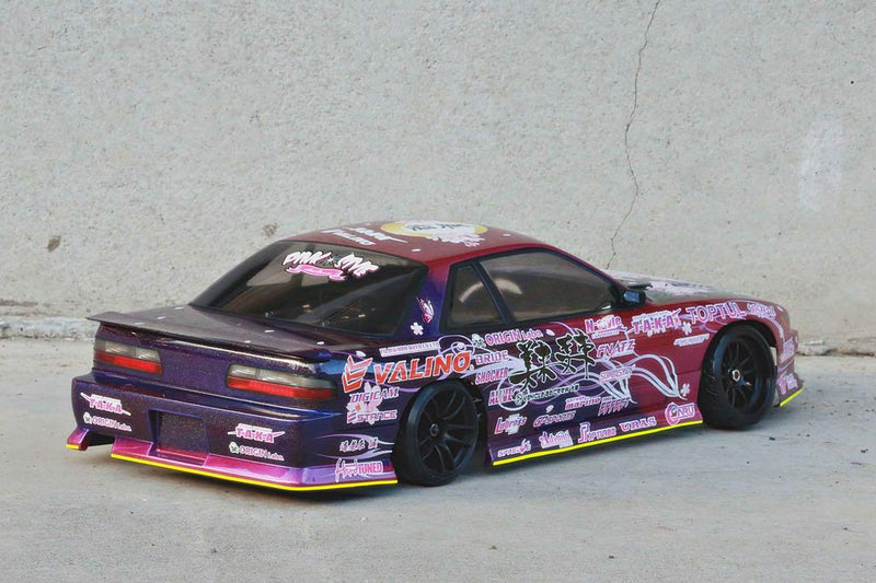 Laden Sie das Bild in Galerie -Viewer, ABC Hobby S13 Silvia with Addiction BN Aero Body Unused w/ Light Parts - Used