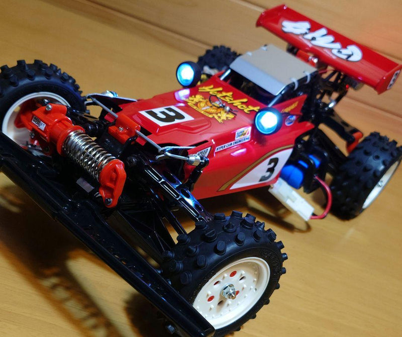 Chargez l'image dans la visionneuse de la galerie, Used Tamiya XB 1/10 Hotshot Ready-To-Run Full Set with LED Lights Unused