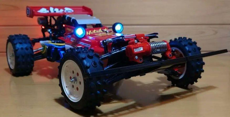 Chargez l'image dans la visionneuse de la galerie, Used Tamiya XB 1/10 Hotshot Ready-To-Run Full Set with LED Lights Unused