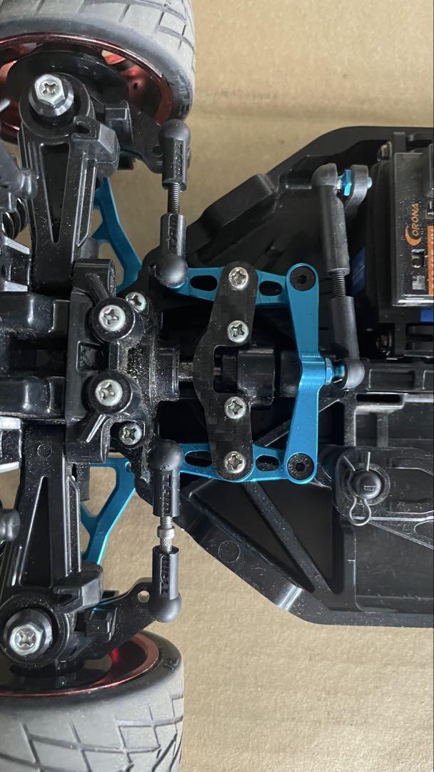 Chargez l'image dans la visionneuse de la galerie, Used Tamiya TT-02 RC Car Used with Futaba 3PV Transmitter and Many Option Parts