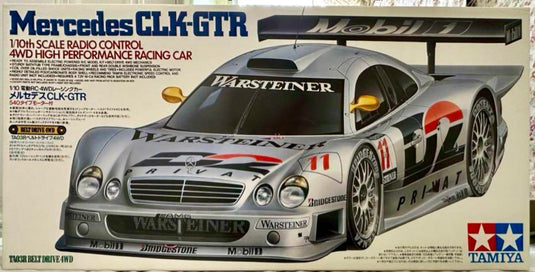 Used Tamiya Mercedes CLK-GTR TA03R Belt Drive Unassembled Kit
