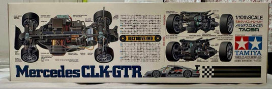 Used Tamiya Mercedes CLK-GTR TA03R Belt Drive Unassembled Kit