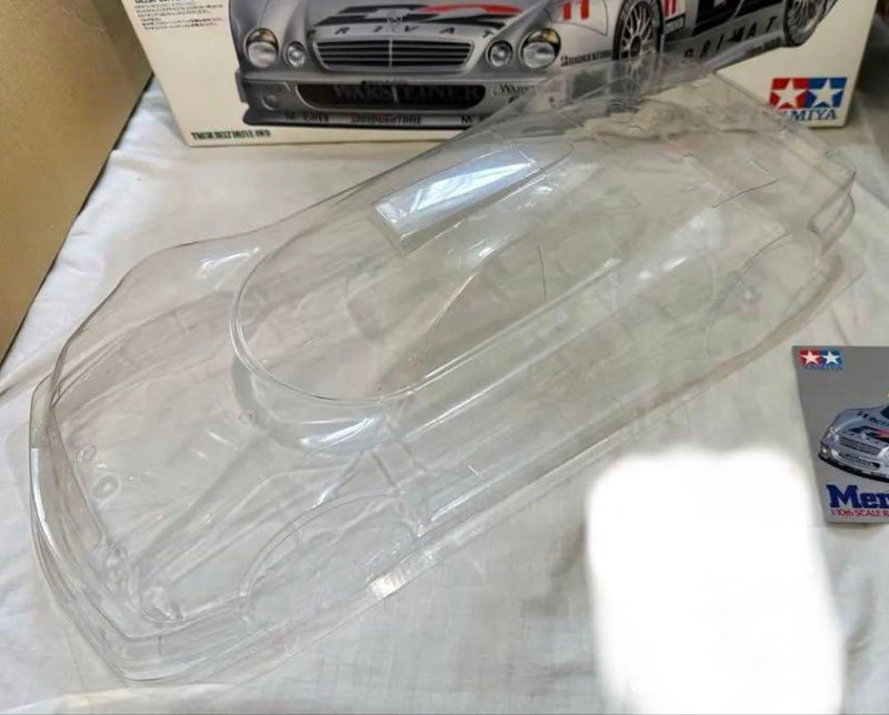 Chargez l'image dans la visionneuse de la galerie, Used Tamiya Mercedes CLK-GTR TA03R Belt Drive Unassembled Kit
