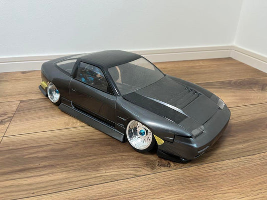 Used Tamiya TA05 Custom Drift Chassis with 180SX Unfinished Body Set