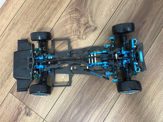 Used Tamiya TA05 Custom Drift Chassis with 180SX Unfinished Body Set