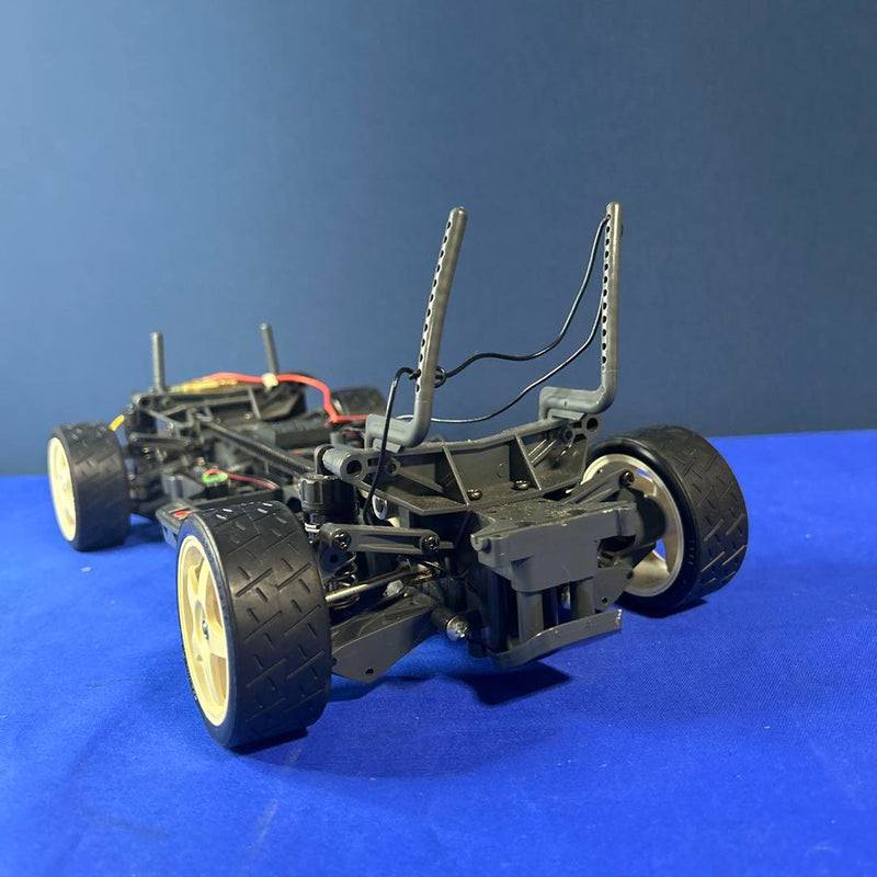 Load image into Gallery viewer, Used Tamiya 1/10 Lancer Evolution V WRC Assembled RC with Sanwa Radio