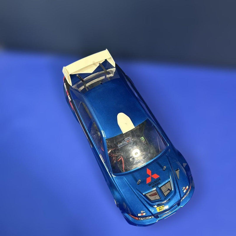 Load image into Gallery viewer, Used Tamiya 1/10 Lancer Evolution V WRC Assembled RC with Sanwa Radio