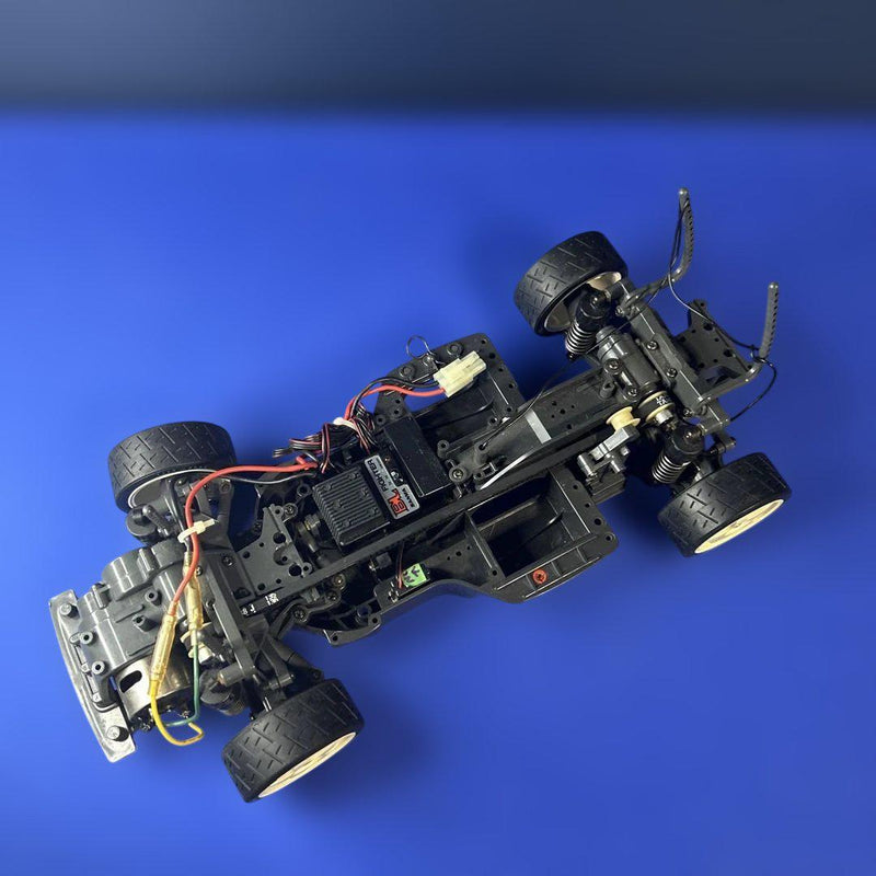 Load image into Gallery viewer, Used Tamiya 1/10 Lancer Evolution V WRC Assembled RC with Sanwa Radio