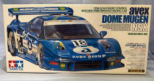Used Tamiya Avex Dome Mugen NSX 1/10 4WD Racing Car Kit Unused 58207