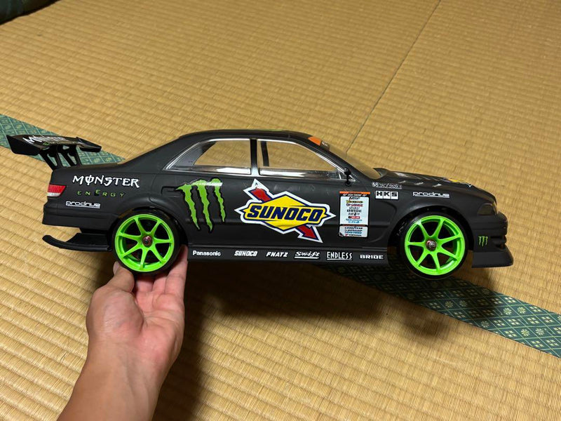 Chargez l'image dans la visionneuse de la galerie, Used YOKOMO YD-2 with Daigo Saito Mark II Body RC Car with Gyro Indoor Used