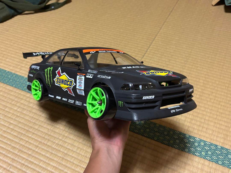 Chargez l'image dans la visionneuse de la galerie, Used YOKOMO YD-2 with Daigo Saito Mark II Body RC Car with Gyro Indoor Used