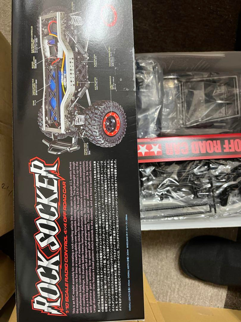 Load image into Gallery viewer, Used Tamiya 1/10 Rock Socker 4WD Off-Road Car CR-01 Chassis