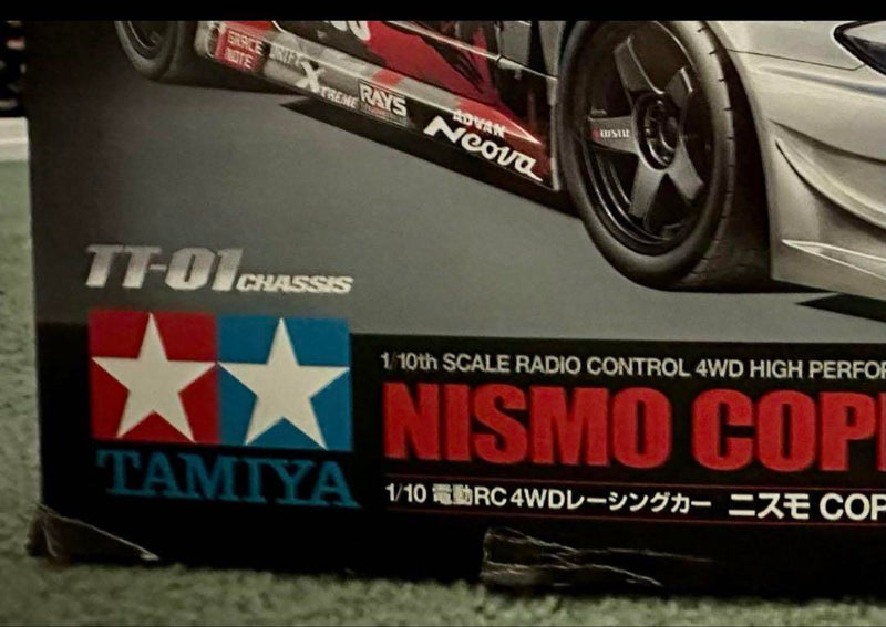 Load image into Gallery viewer, Used Tamiya Nismo Coppermix Silvia TT-01 Chassis Kit with LED Light Unit