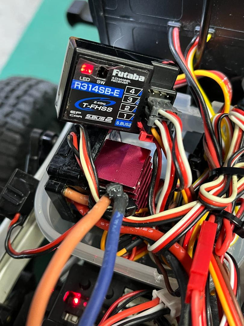 Load image into Gallery viewer, Used Tamiya CR-01 4WS Full Operation Crawler with Sound Simulator