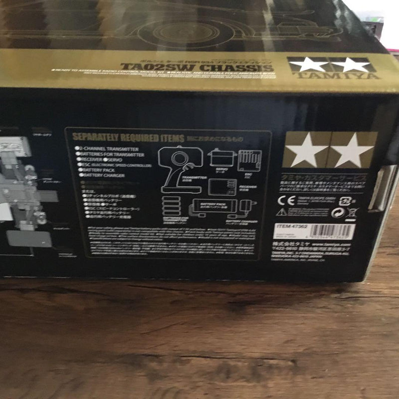 Load image into Gallery viewer, Used Tamiya Porsche Turbo RSR Type 934 Black Edition TA02SW Kit Unopened