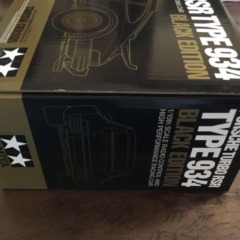 Load image into Gallery viewer, Used Tamiya Porsche Turbo RSR Type 934 Black Edition TA02SW Kit Unopened